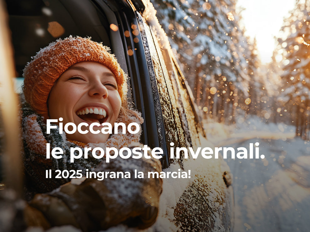 Fioccano le occasioni invernali con Claris Rent 