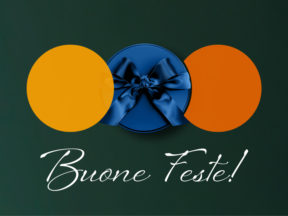 BUONE FESTE DA PARTE DI TUTTI NOI 